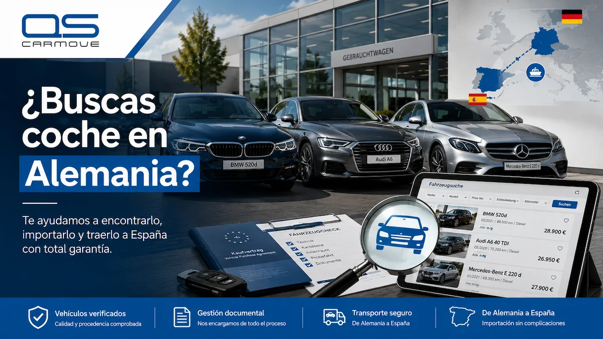 Buscar coche en Alemania e importarlo a España
