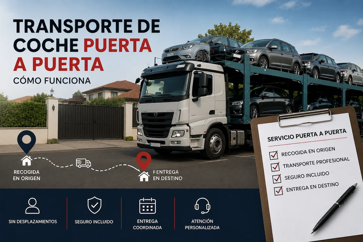 Servicio de transporte de coche puerta a puerta